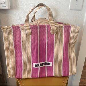Ace & Prince Striped Tote Bag
